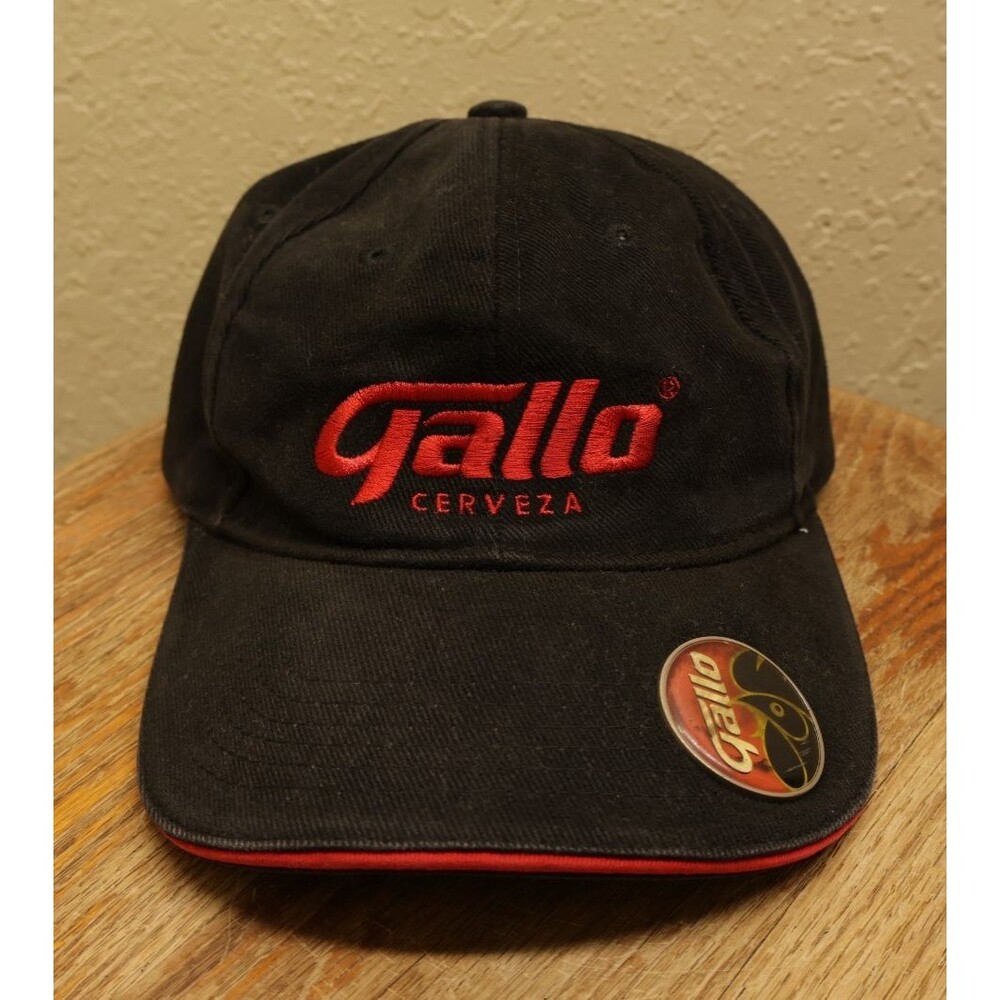 Cerveza Gallo Guatemala Beer Promo Hat with Built-In Brim Bottle Opener